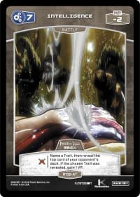 7 Intelligence (R138-AT) - Attack on Titan - MetaX TCG card