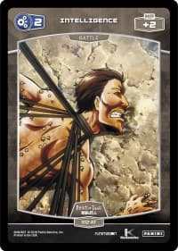 2 Intelligence (S12-AT) - Attack on Titan - MetaX TCG card