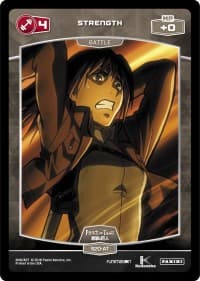4 Strength (S20-AT) - Attack on Titan - MetaX TCG card