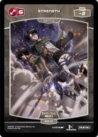 6 Strength (S26-AT) - Attack on Titan - MetaX TCG card
