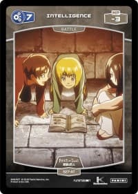 7 Intelligence (S27-AT) - Attack on Titan - MetaX TCG card