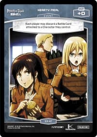 Hearty Meal (S3-AT) - Attack on Titan - MetaX TCG card