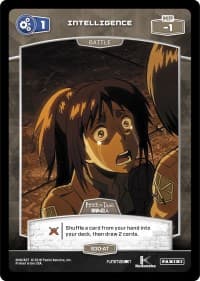 1 Intelligence (S30-AT) - Attack on Titan - MetaX TCG card