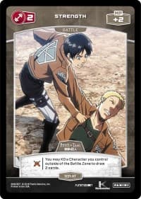 2 Strength (S31-AT) - Attack on Titan - MetaX TCG card