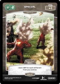 2 Special (S33-AT) - Attack on Titan - MetaX TCG card