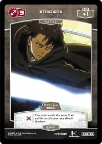 3 Strength (S34-AT) - Attack on Titan - MetaX TCG card
