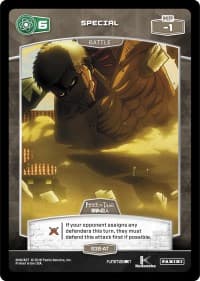 6 Special (S38-AT) - Attack on Titan - MetaX TCG card