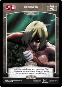6 Strength (S39-AT) - Attack on Titan - MetaX TCG card