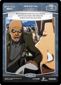 Joke's On You (S4-AT) - Attack on Titan - MetaX TCG card