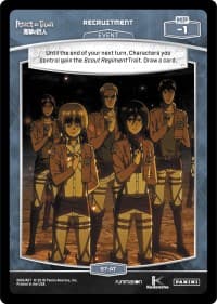 Recruitment (S7-AT) - Attack on Titan - MetaX TCG card