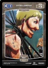 1 Intelligence (S9-AT) - Attack on Titan - MetaX TCG card