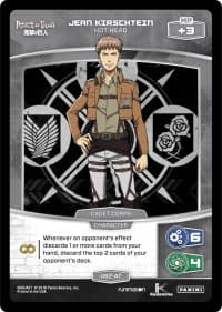 Jean Kirschtein - Hot Head - Attack on Titan - MetaX TCG card