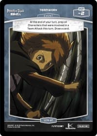 Teamwork - Attack on Titan - MetaX TCG card