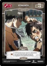1 Strength (U83-AT) - Attack on Titan - MetaX TCG card
