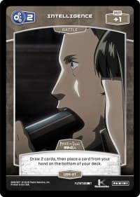 2 Intelligence (U84-AT) - Attack on Titan - MetaX TCG card