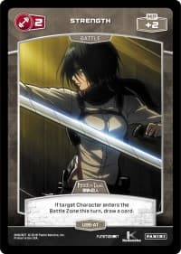 2 Strength (U86-AT) - Attack on Titan - MetaX TCG card