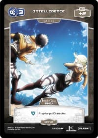 3 Intelligence (U87-AT) - Attack on Titan - MetaX TCG card