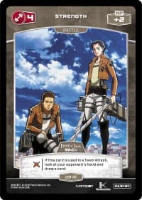 4 Strength (U91-AT) - Attack on Titan - MetaX TCG card