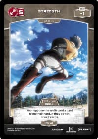 5 Strength (U94-AT) - Attack on Titan - MetaX TCG card
