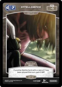 7 Intelligence (U97-AT) - Attack on Titan - MetaX TCG card