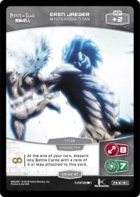 Eren Jaeger - Mysterious Titan - Attack on Titan - MetaX TCG card