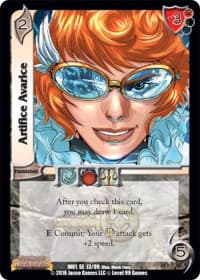 Artifice Avarice - World of Indines - UniVersus card