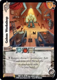 Golem Workshop - World of Indines - UniVersus card