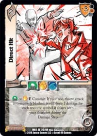 Direct Hit - World of Indines - UniVersus card