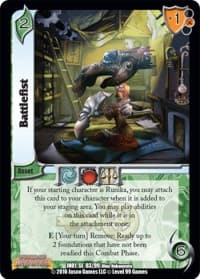Battlefist - World of Indines - UniVersus card