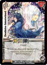 Destinies Intertwined - World of Indines - UniVersus card