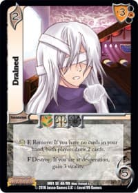 Drained - World of Indines - UniVersus card