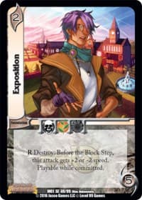 Exposition - World of Indines - UniVersus card