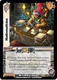 Mathematician - World of Indines - UniVersus card
