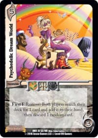 Psychedelic Dream World - World of Indines - UniVersus card