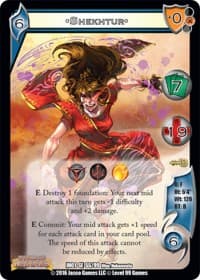 Shekhtur - World of Indines - UniVersus card