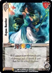 Aqua Barrier - World of Indines - UniVersus card