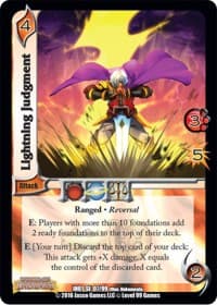 Lightning Judgment - World of Indines - UniVersus card