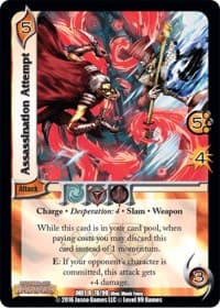 Assassination Attempt - World of Indines - UniVersus card