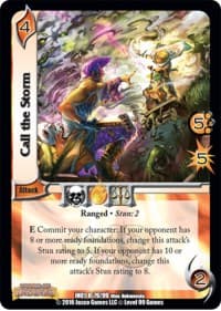 Call the Storm - World of Indines - UniVersus card