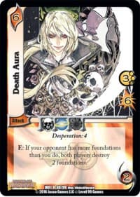 Death Aura - World of Indines - UniVersus card