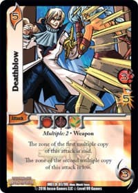 Deathblow - World of Indines - UniVersus card