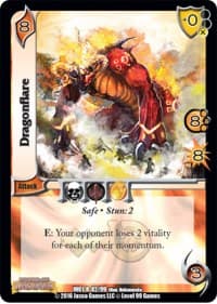 Dragonflare - World of Indines - UniVersus card