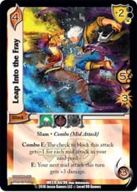 Leap Into the Fray - World of Indines - UniVersus card