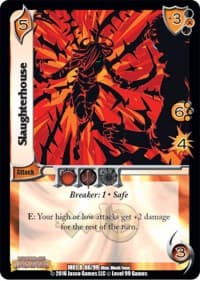 Slaughterhouse - World of Indines - UniVersus card
