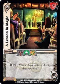A Lesson in Magic - World of Indines - UniVersus card