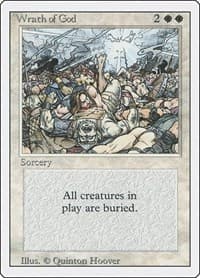 Wrath of God - Revised Edition - Magic: The Gathering card