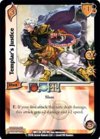 Templar's Justice - World of Indines - UniVersus card