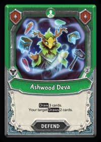 Ashwood Deva (Claimed) - Mythical - Lightseekers TCG card