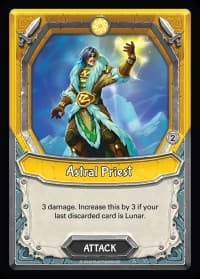 Astral Priest (Unclaimed) - Mythical - Lightseekers TCG card
