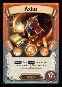 Axius (Claimed) - Mythical - Lightseekers TCG card